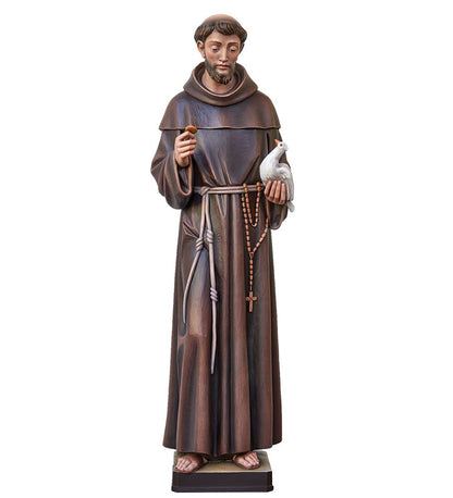 Saint Francis of Assisi with Dove Statue | All Sizes & Finishes
