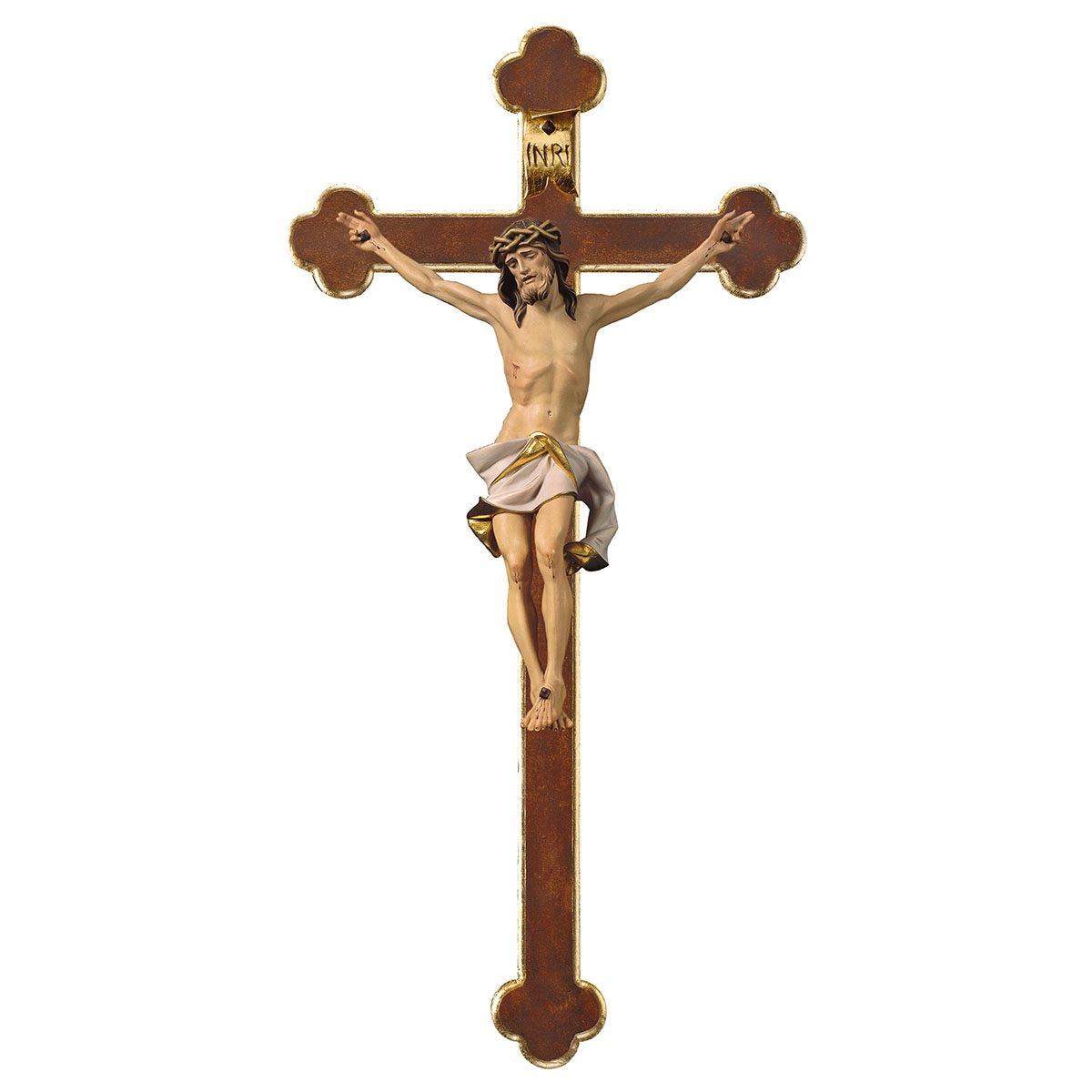 Nazarean Baroque Crucifix | Multiple Sizes & Colors