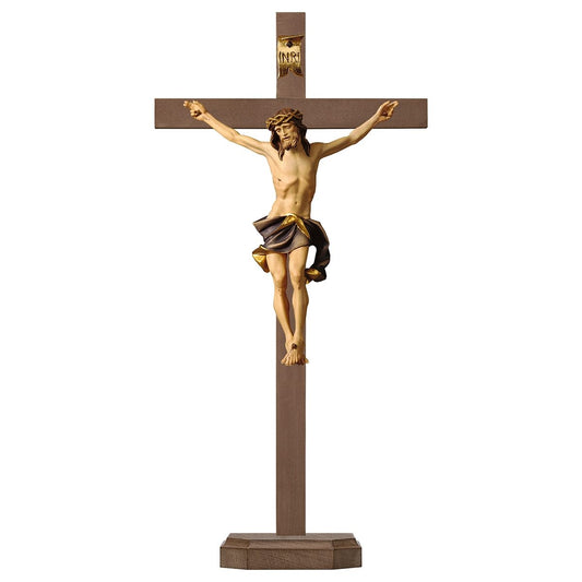 Nazarean Pedestal Crucifix | Multiple Sizes & Colors