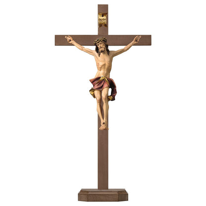 Nazarean Pedestal Crucifix | Multiple Sizes & Colors
