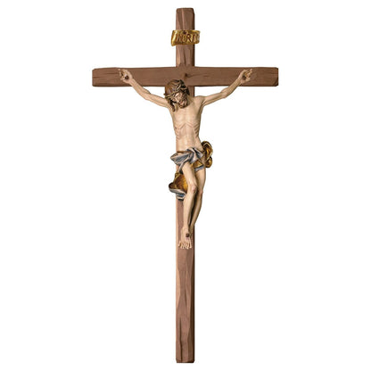 Baroque Straight Crucifix | Multiple Sizes & Colors