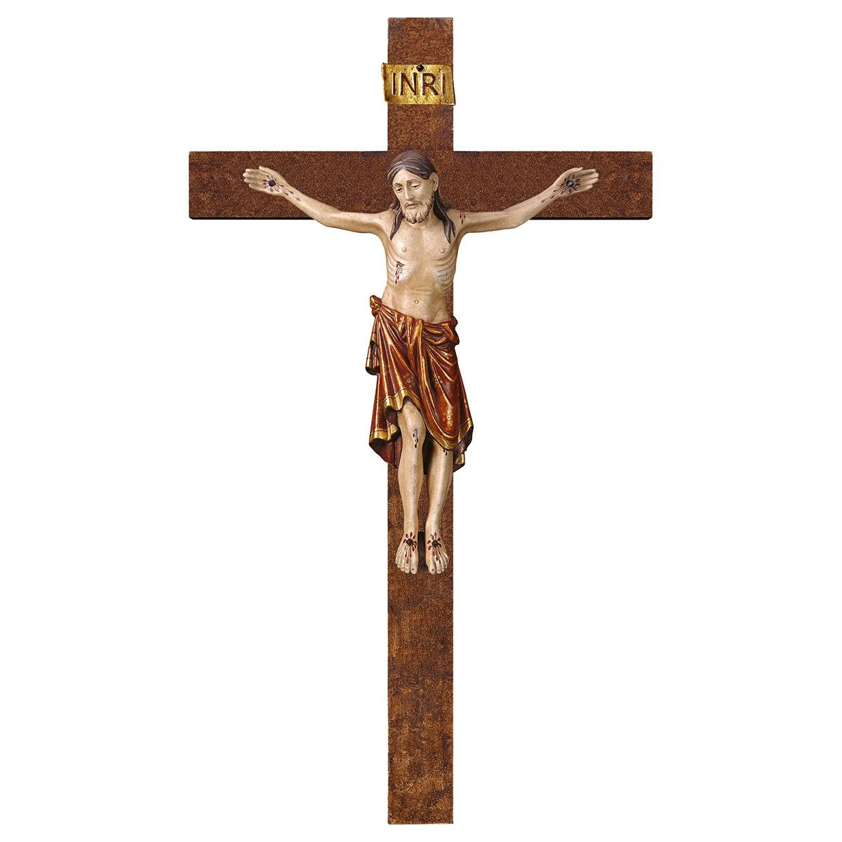 Romanic Straight Crucifix | Multiple Sizes