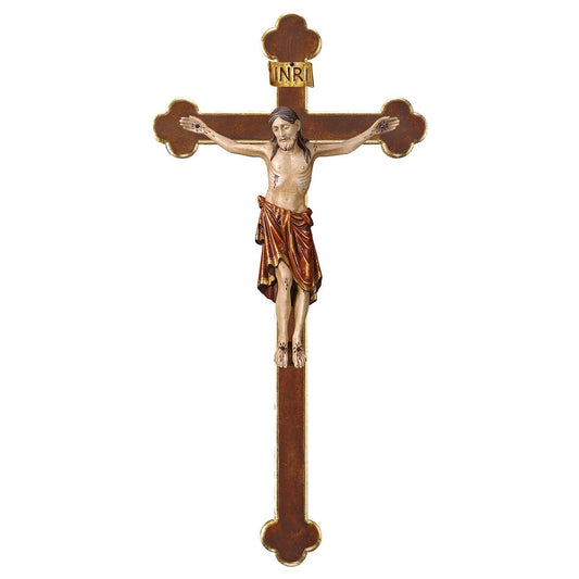 Romanic Baroque Processional Crucifix | Multiple Sizes