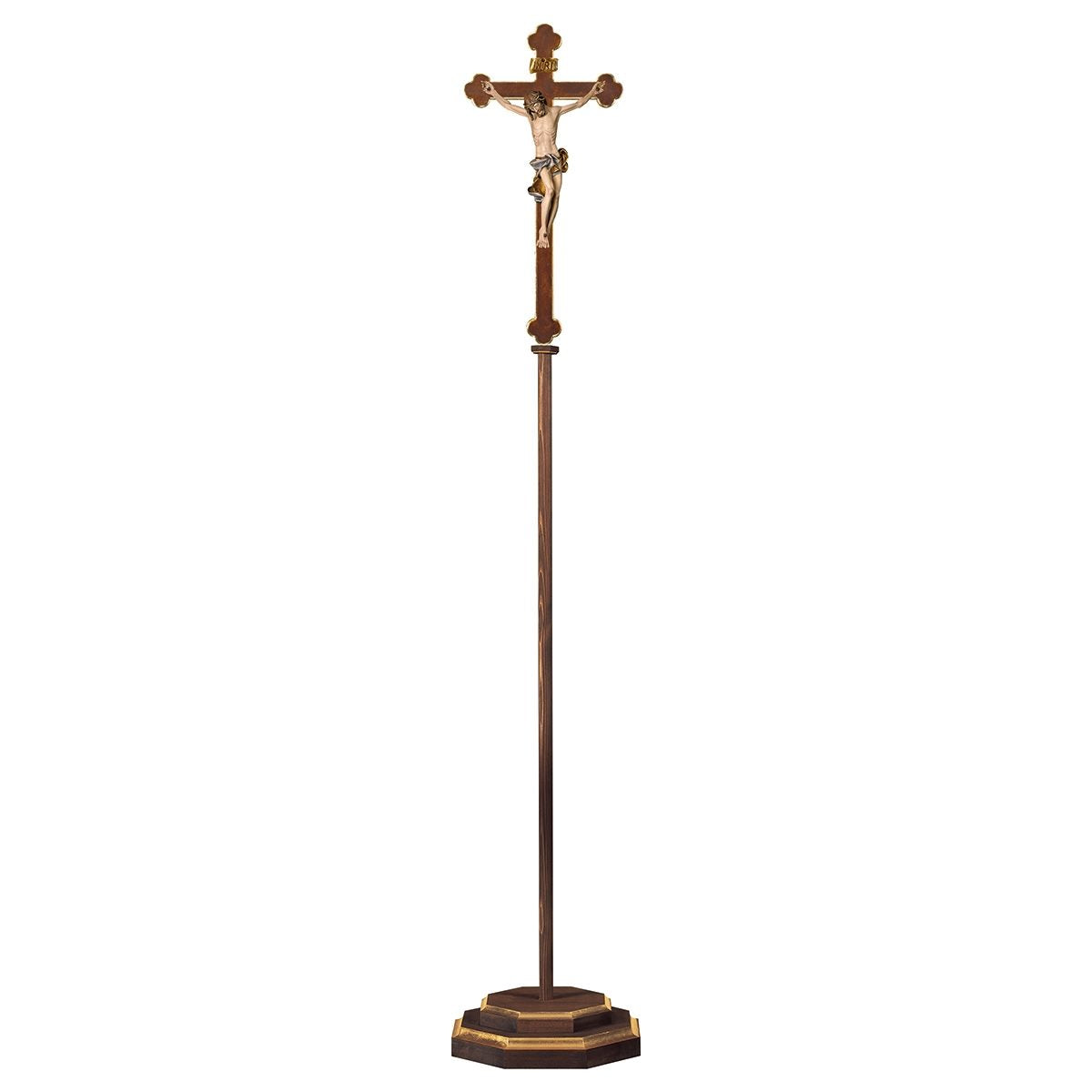 Baroque Processional Crucifix | Multiple Sizes & Colors