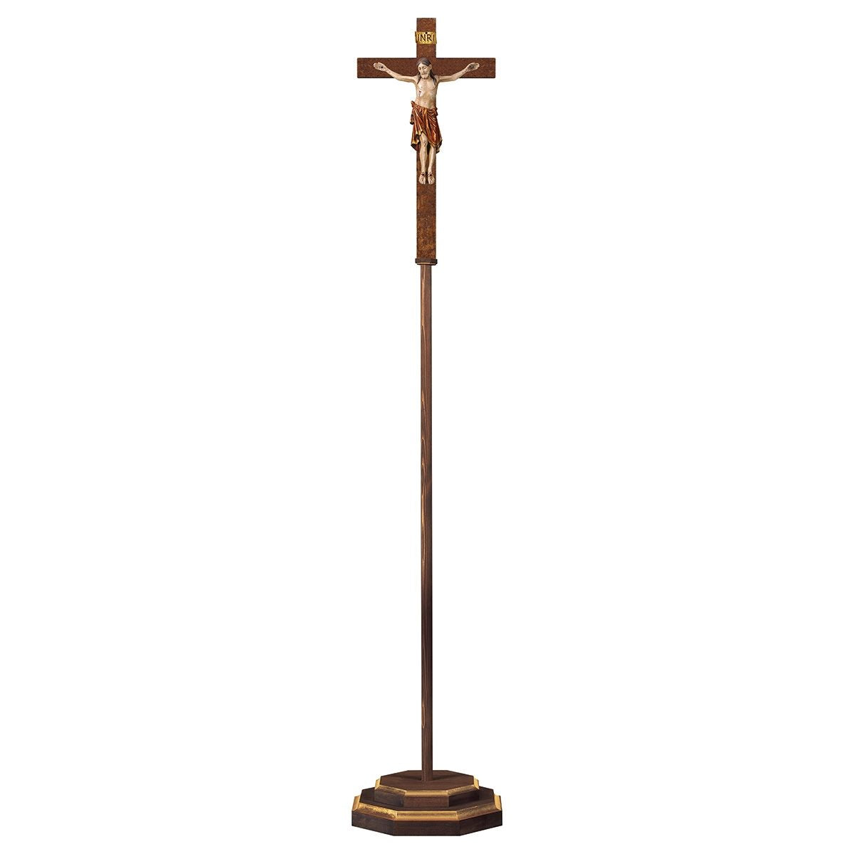Romanic Processional Crucifix | Multiple Sizes