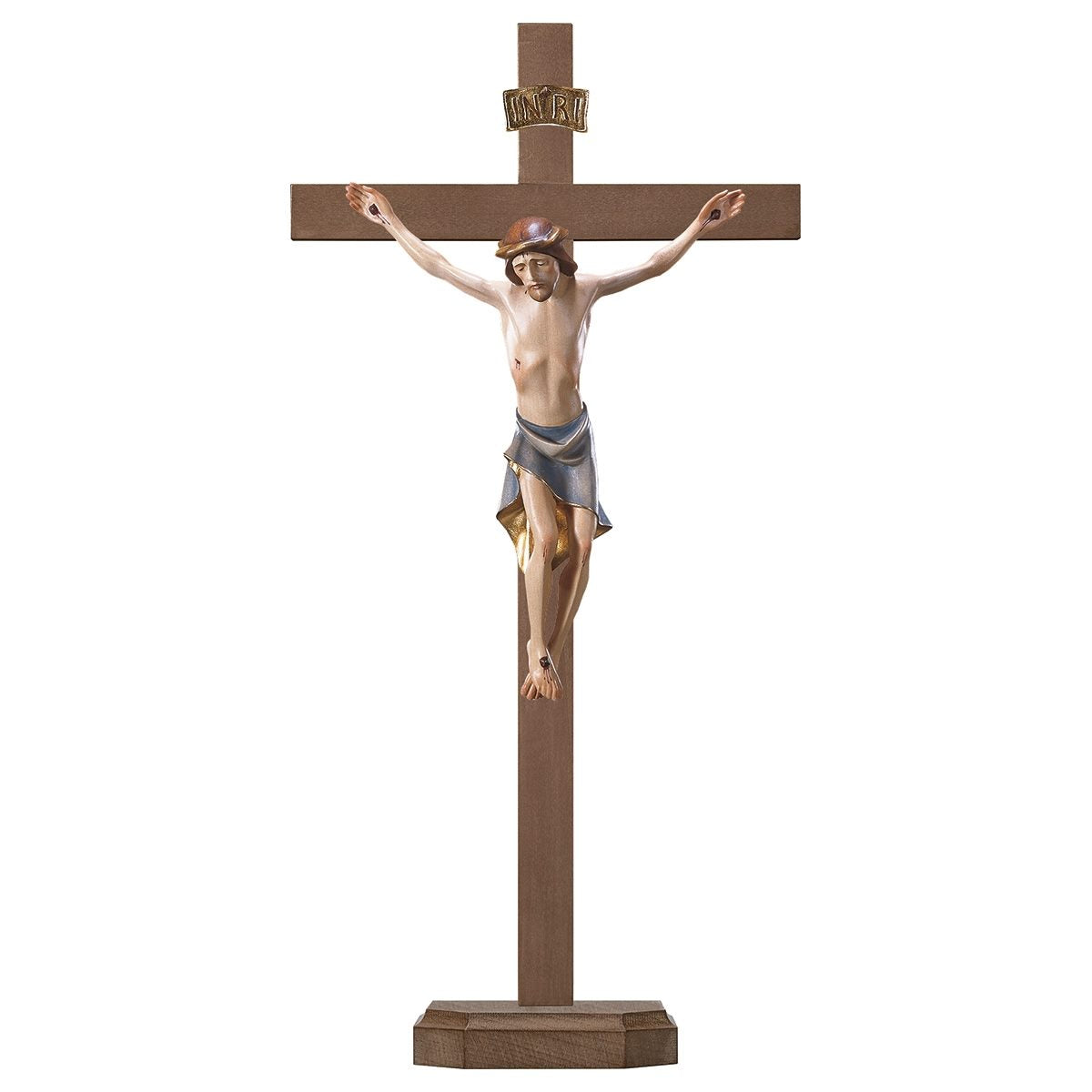 Modern Pedestal Crucifix | Multiple Sizes