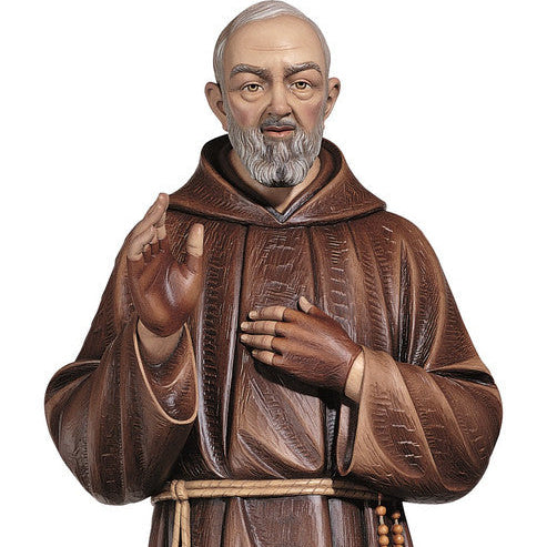 Saint Padre Pio Blessing Statue | All Finishes & Sizes