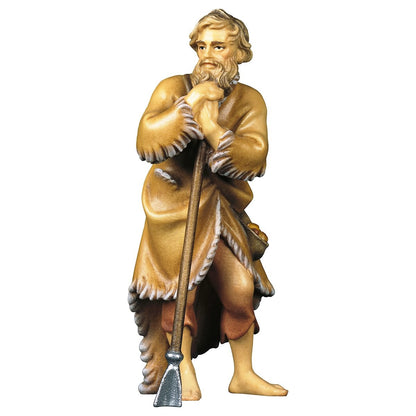 Shepherd with Hoe | Ulrich Nativity | Multiple Sizes & Finishes