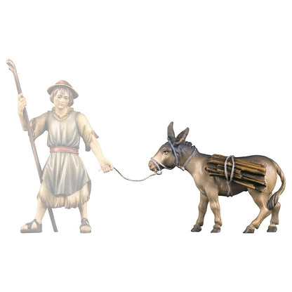 Donkey with Wood | Ulrich Nativity | Multiple Sizes