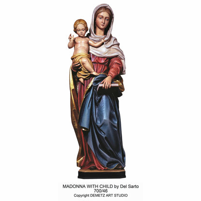 Our Lady with Child Statue | All Finishes & Sizes