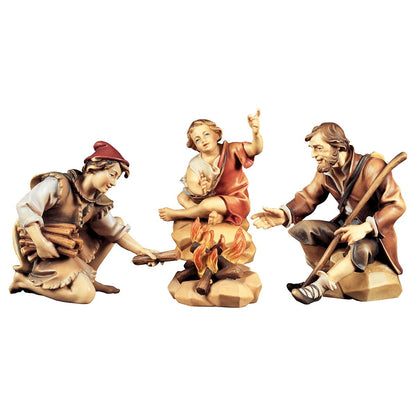 Shepherd's at Fire | Ulrich Nativity | Multiple Sizes