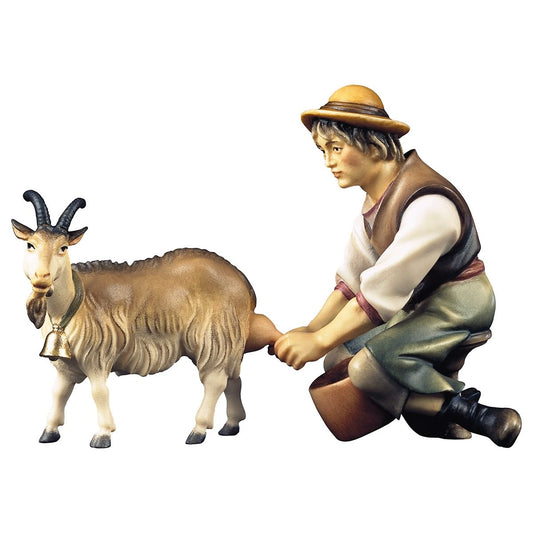 Shepherd with Goat | Ulrich Nativity | Multiple Sizes