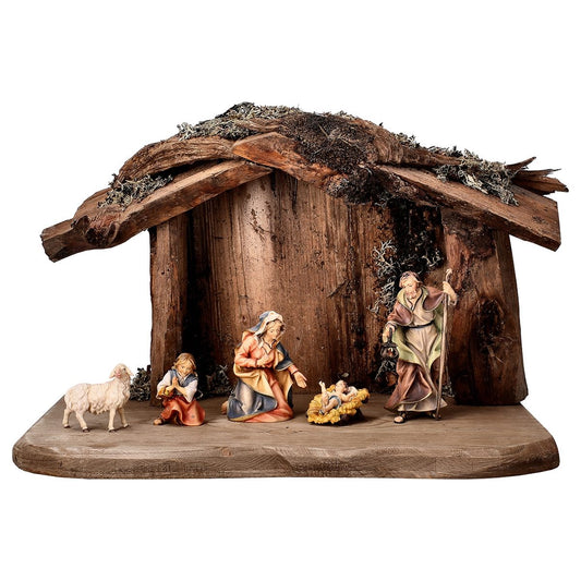 7-Piece Ulrich "Root Stable" Nativity | Multiple Sizes