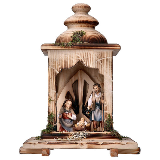 5-Piece Shepherd's "Lantern Stable" Nativity | Multiple Sizes