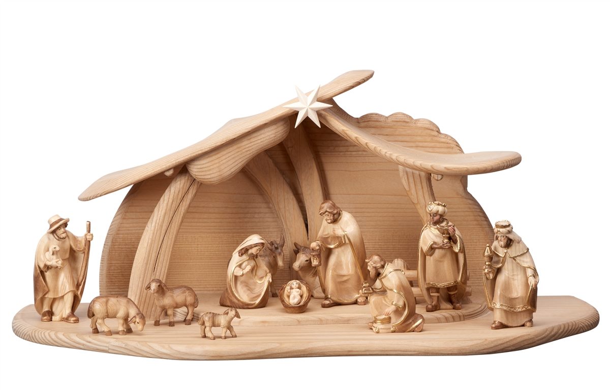 14-Piece Pema Nativity Set | Multiple Sizes & Finishes