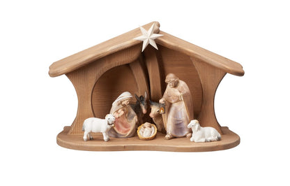 9-Piece Pema "Luce Stable" Nativity Set | Multiple Sizes & Finishes