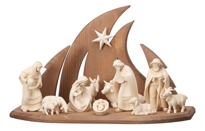 12-Piece Pema "Ambiente Stable" Nativity Set | Multiple Sizes & Finishes