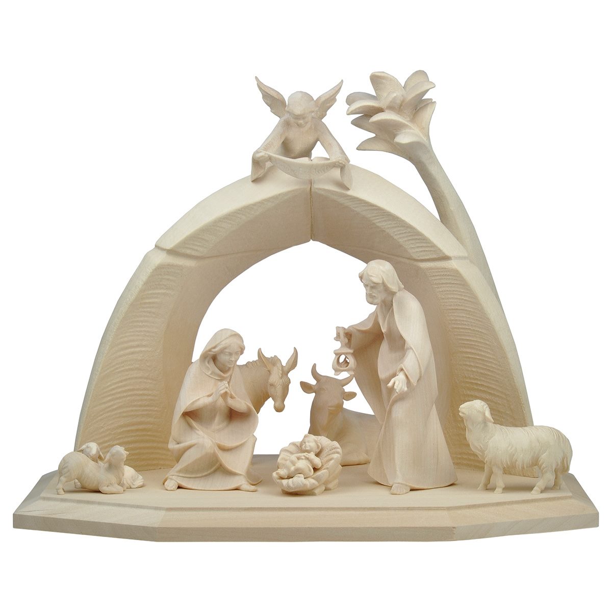 11-Piece "Saviour" Nativity Set | Multiple Sizes & Finishes