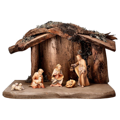 8-Piece Saviour "Root Stable" Nativity Set | Multiple Sizes