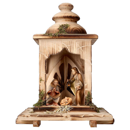 5-Piece Saviour "Lantern Stable" Nativity | Multiple Sizes & Finishes