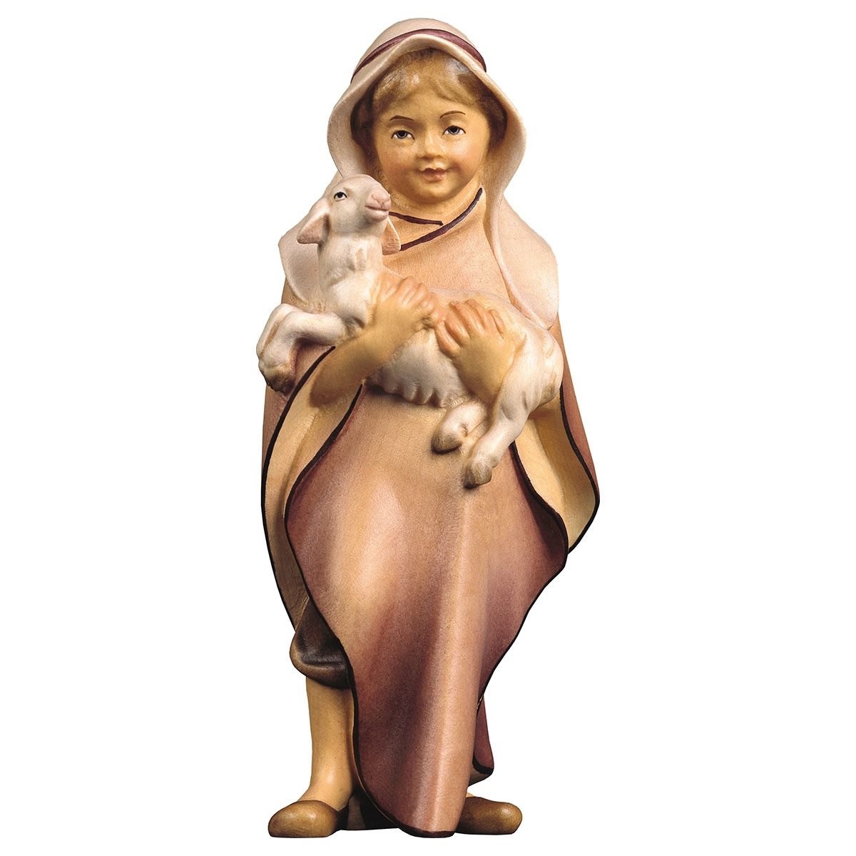 Child with Lamb | Comet Nativity | Multiple Sizes & Finishes