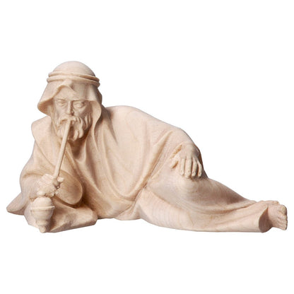Shepherd Lying with Pipe | Comet Nativity | Multiple Sizes & Finishes
