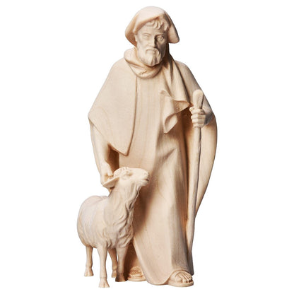 Shepherd with Staff & Sheep | Comet Nativity | Multiple Sizes & Finishes