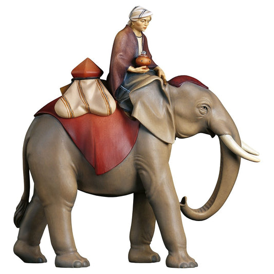 Elephant with Saddle | Comet Nativity | Multiple Sizes & Finishes
