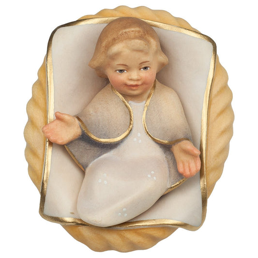 Infant Jesus & Manger | 2 Pieces | Comet Nativity | Multiple Sizes & Finishes