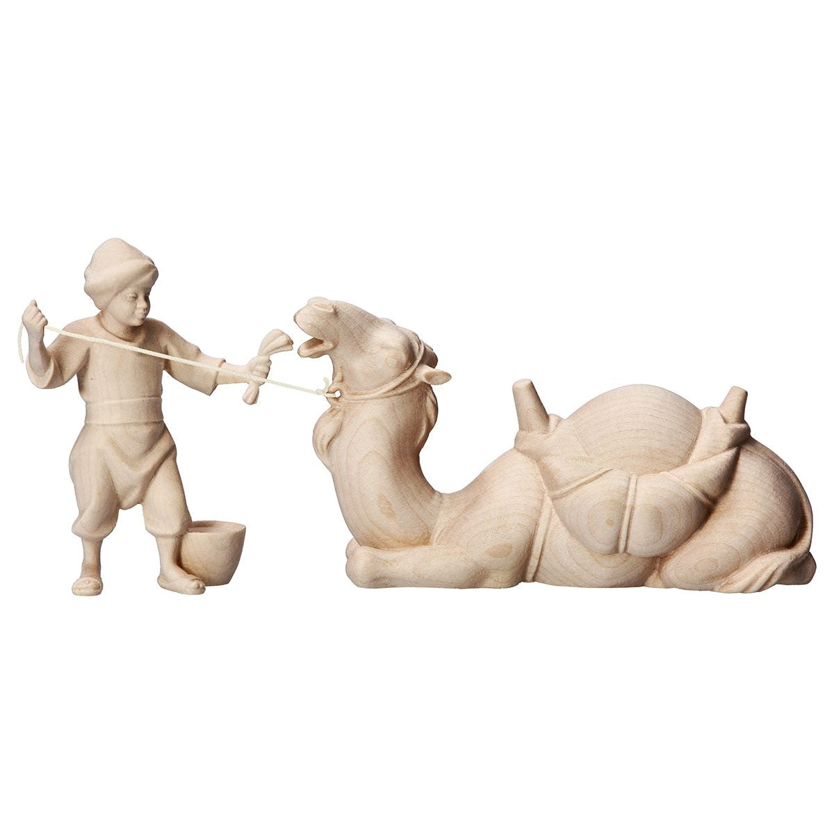 Shepherd with Lying Camel | Comet Nativity | Multiple Sizes & Finishes