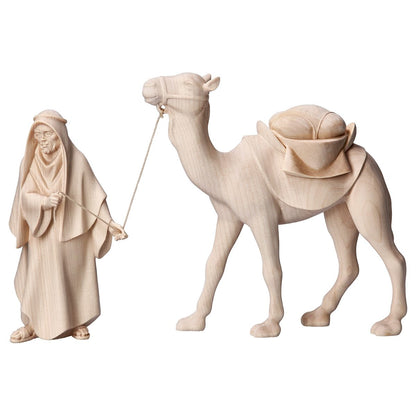 Shepherd with Standing Camel | Comet Nativity | Multiple Sizes & Finishes