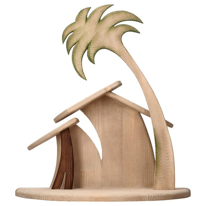 Modern Comet Family Nativity Stable Arch | Multiple Sizes & FInishes