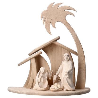 7-Piece Comet "Family Stable" Nativity | Multiple Sizes & Finishes