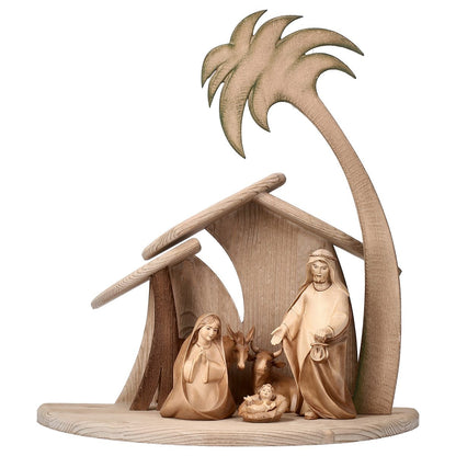 7-Piece Comet "Family Stable" Nativity | Multiple Sizes & Finishes