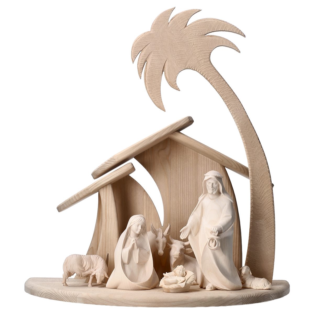 8-Piece Comet "Family Stable" Nativity | Multiple Sizes & Finishes