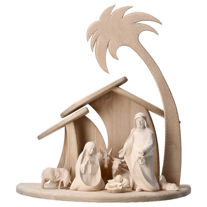 8-Piece Comet "Family Stable" Nativity | Multiple Sizes & Finishes