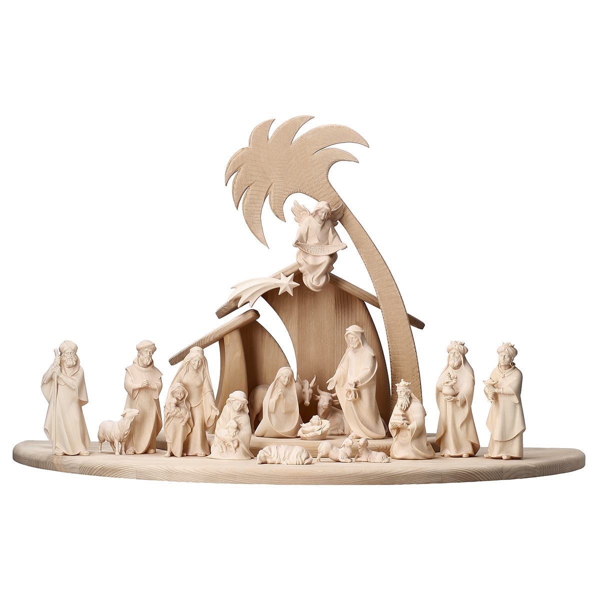 22-Piece Comet "Family Stable" Nativity Set | Multiple Sizes & Finishes