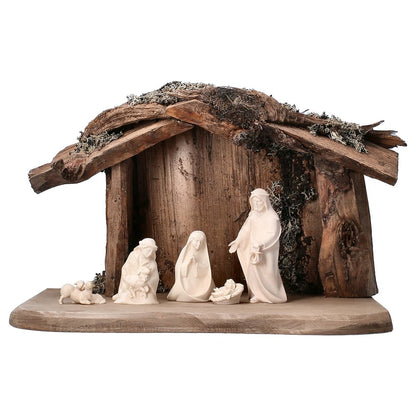 8-Piece Comet "Root Stable" Nativity Set | Multiple Sizes & Finishes