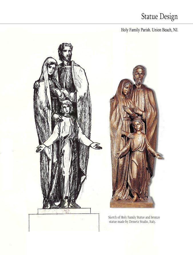 Holy Family Statue | All Finishes & Sizes