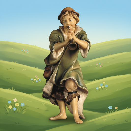 Bright Hillside - Boy with Trumpet
