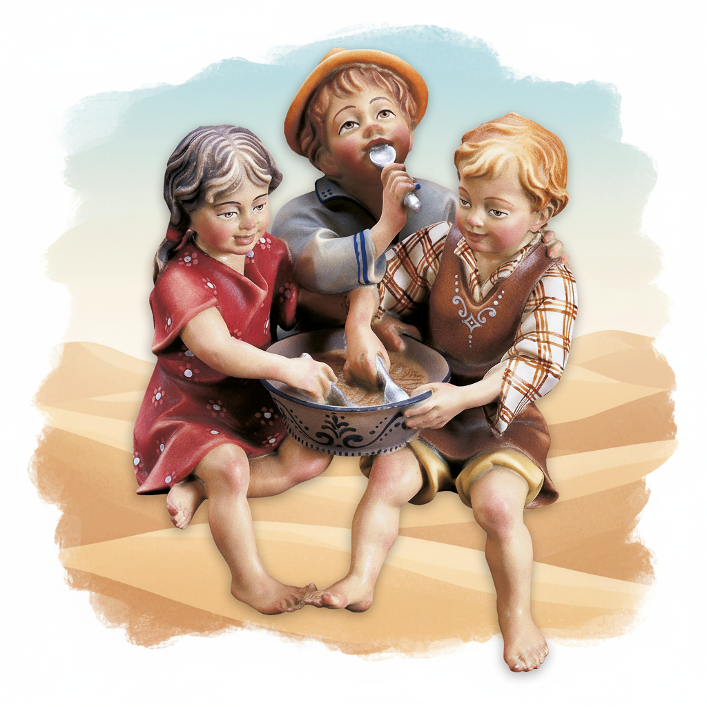 Desert Variation - Children Sitting