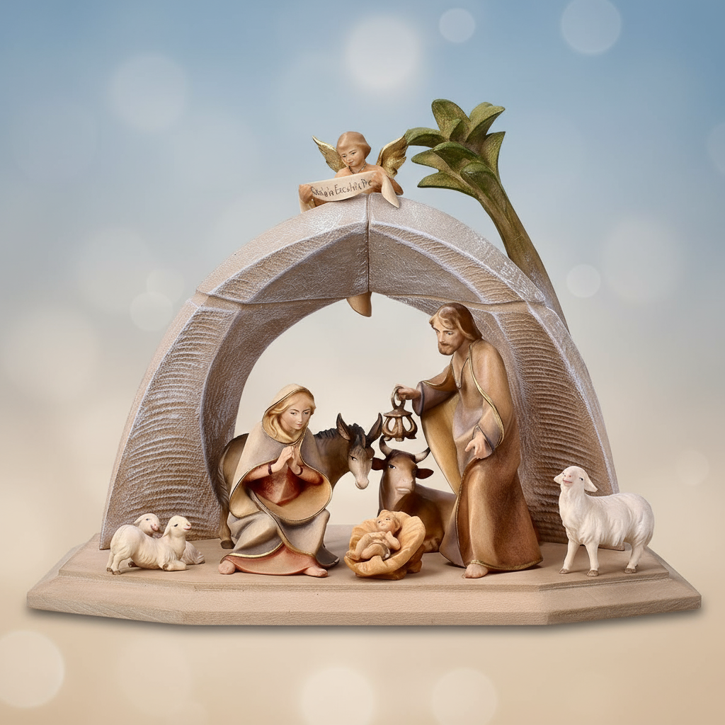 Enhanced 11-Piece Saviour Nativity Set