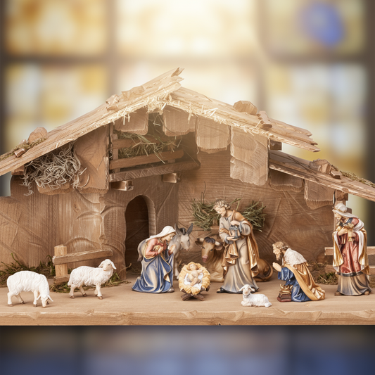 Enhanced 14-Piece Kostner Nativity