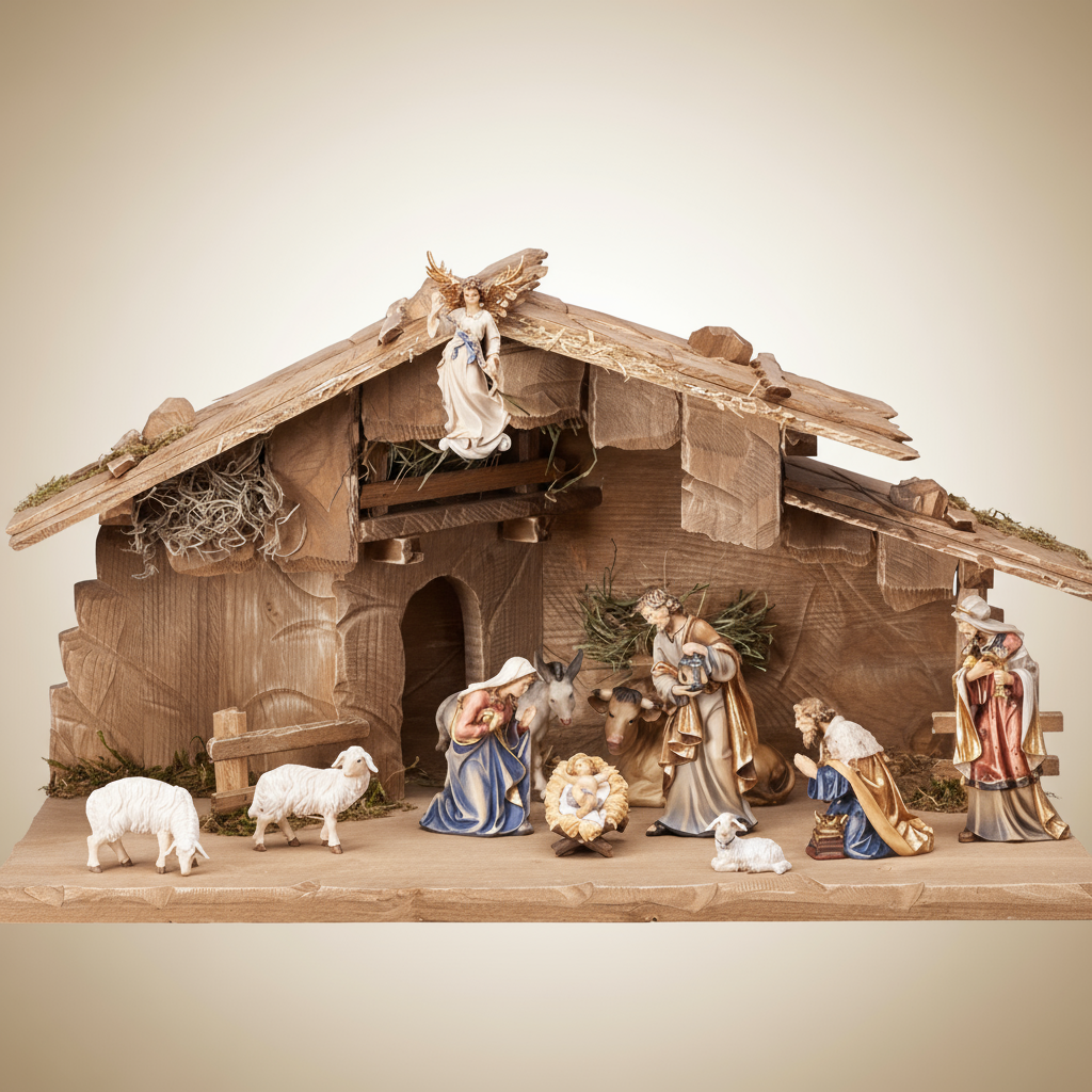 Enhanced 15-Piece Kostner Holy Night Stable