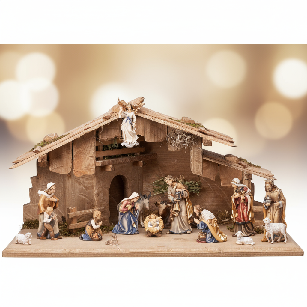 Enhanced 18-Piece Kostner Nativity