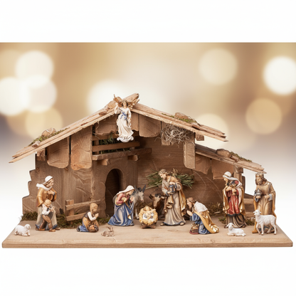 Enhanced 18-Piece Kostner Nativity