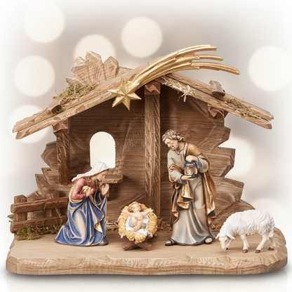 Enhanced 7-Piece Kostner Tyrol Stable with Star