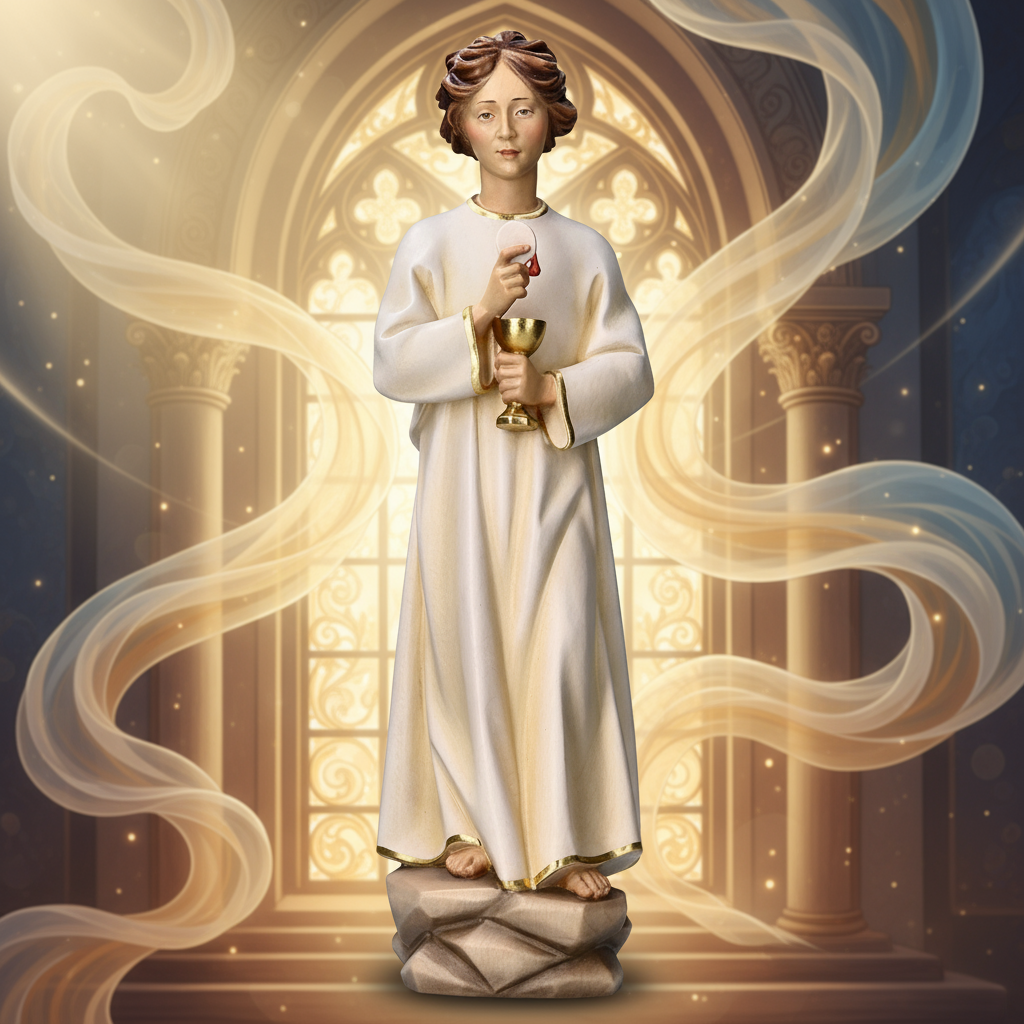 Enhanced Angel of Peace Statue