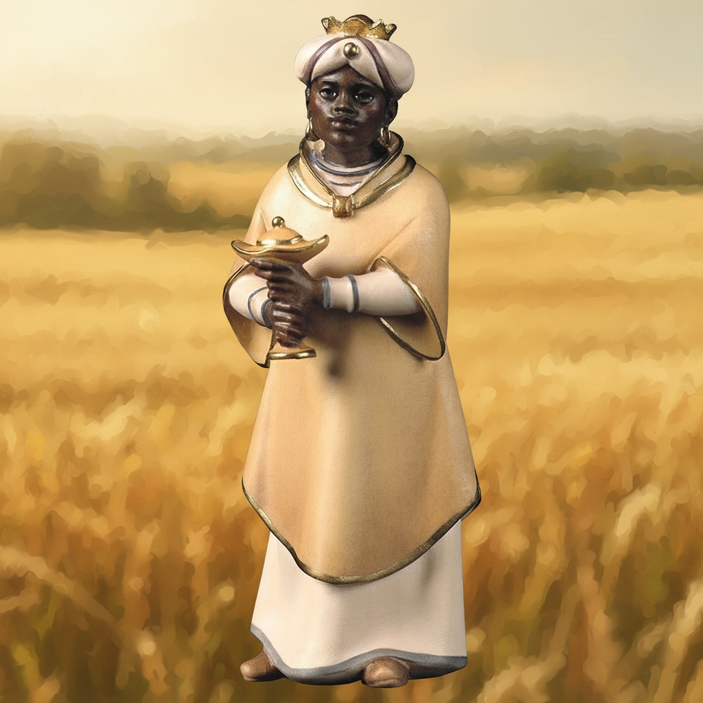 Enhanced Balthazar King with Stylized Field Background