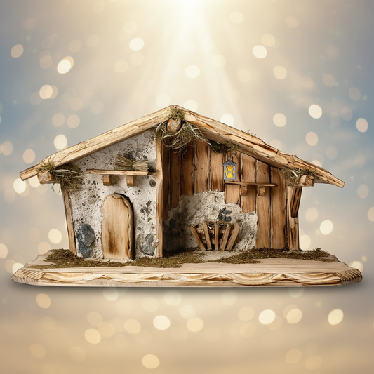 Enhanced Christmas Nativity Stable Product Image